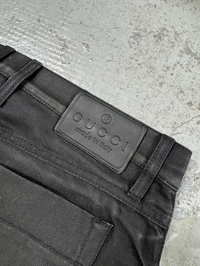 2000s Gucci Black Skinny Washed Jeans (S) aNlCyRh 11