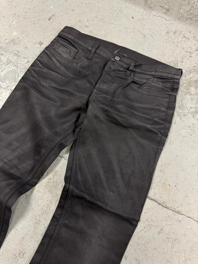2000s Gucci Black Skinny Washed Jeans (S) aNlCyRh 4