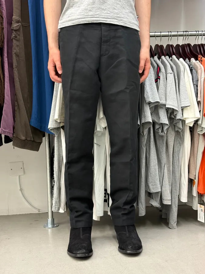 2000s Gucci Black Strap Cozy Pants THQhQIj 1