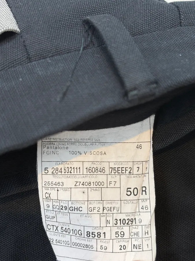2000s Gucci Black Strap Cozy Pants THQhQIj 10