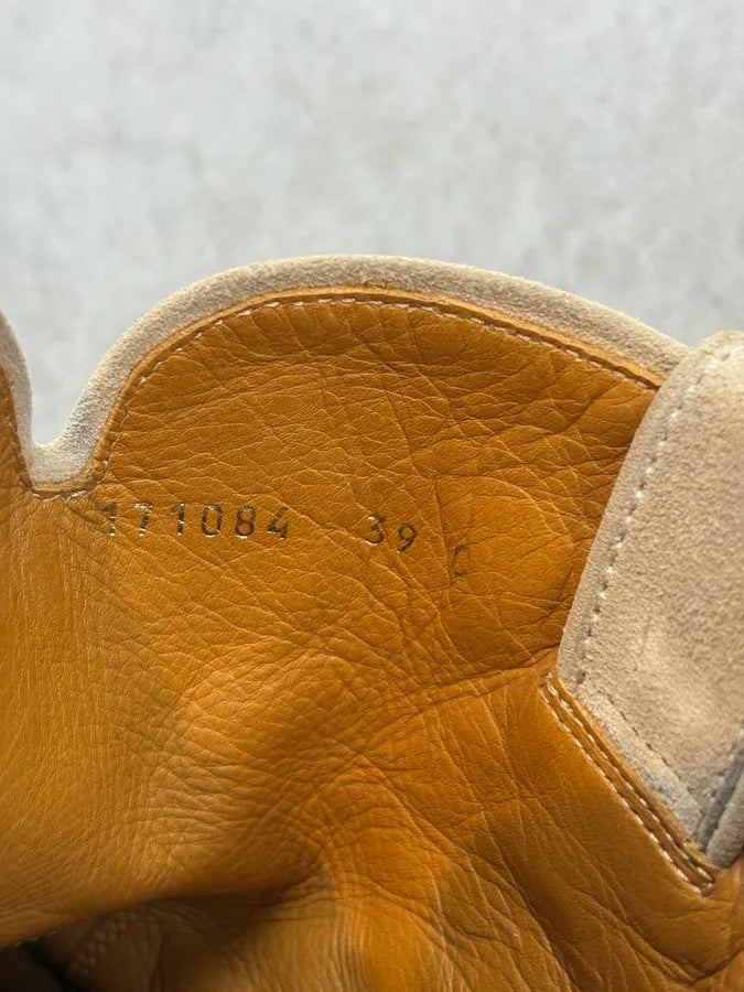 2000s Gucci Beige Western Leather Boots BSmqJJb 10
