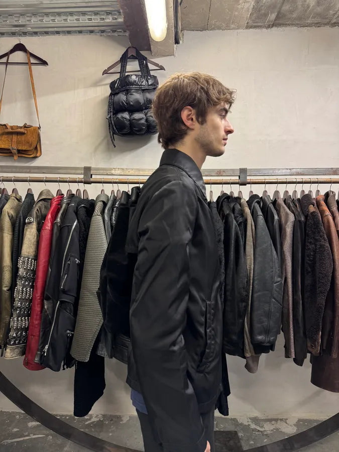 2000s Gucci Black Suede Leather Backpack BjPSjtl 3