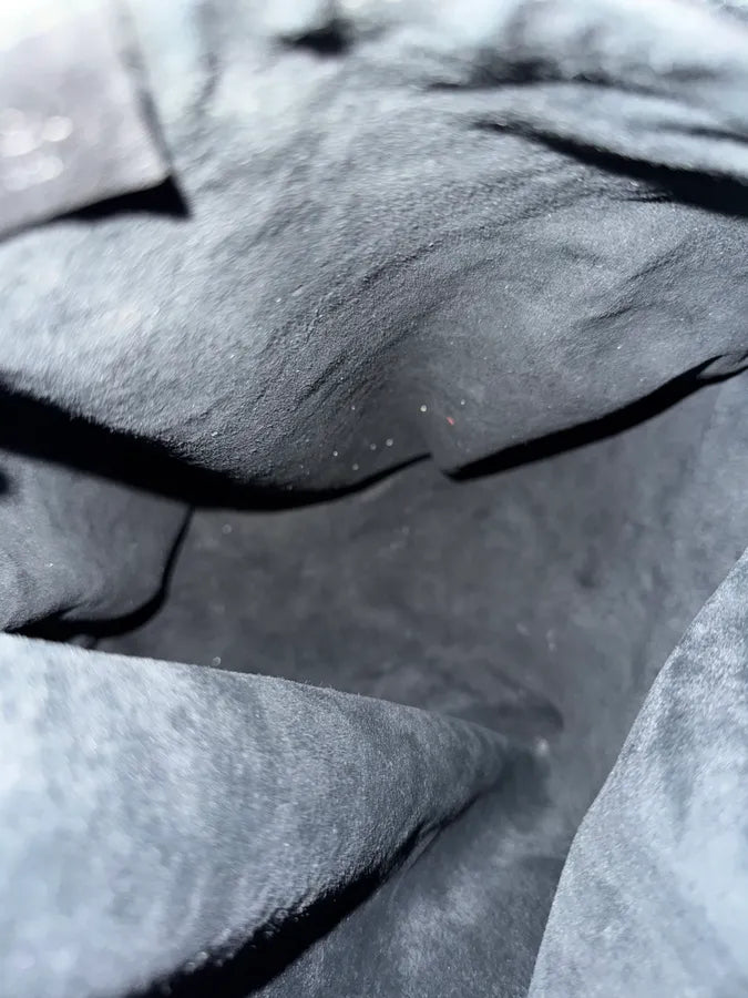 2000s Gucci Black Suede Leather Backpack BjPSjtl 7