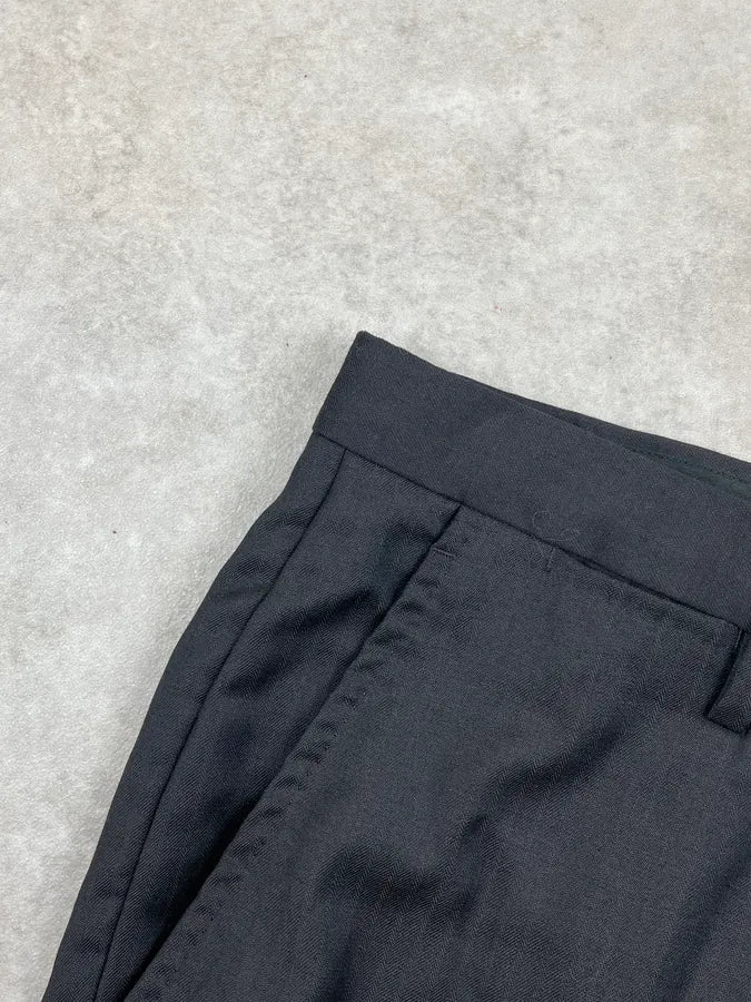 2000s Gucci Black Minimalist Tailored Pants YvSdvDM 10