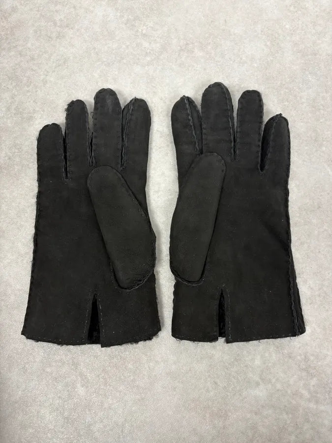 2000s Gucci Black Velvet Gloves DTLERlJ 3