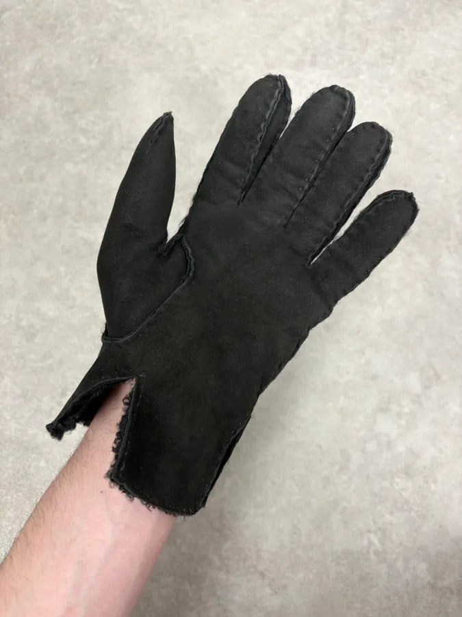 2000s Gucci Black Velvet Gloves DTLERlJ 5
