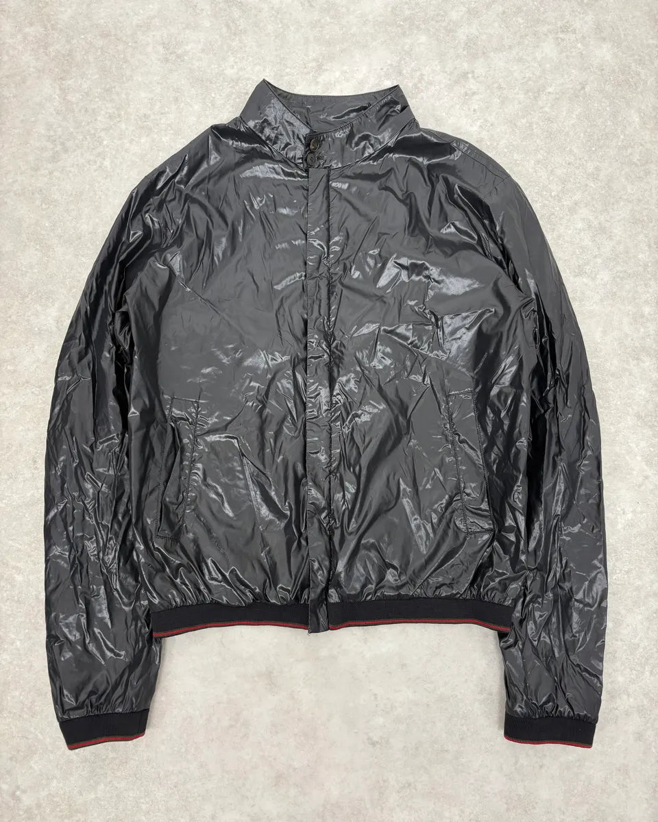 2000s Gucci Black Windbreaker Jacket cEReeiW 0