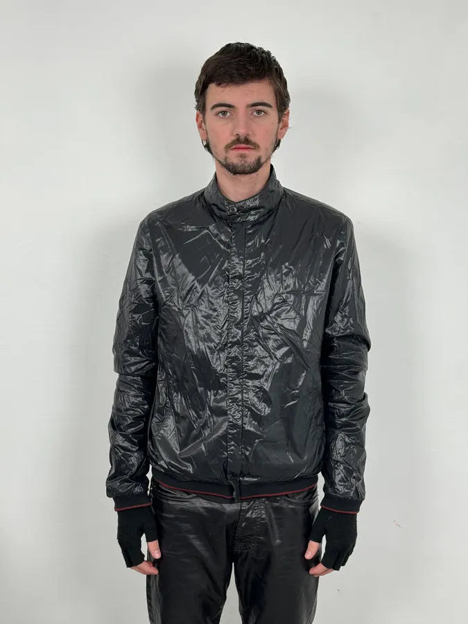 2000s Gucci Black Windbreaker Jacket cEReeiW 1