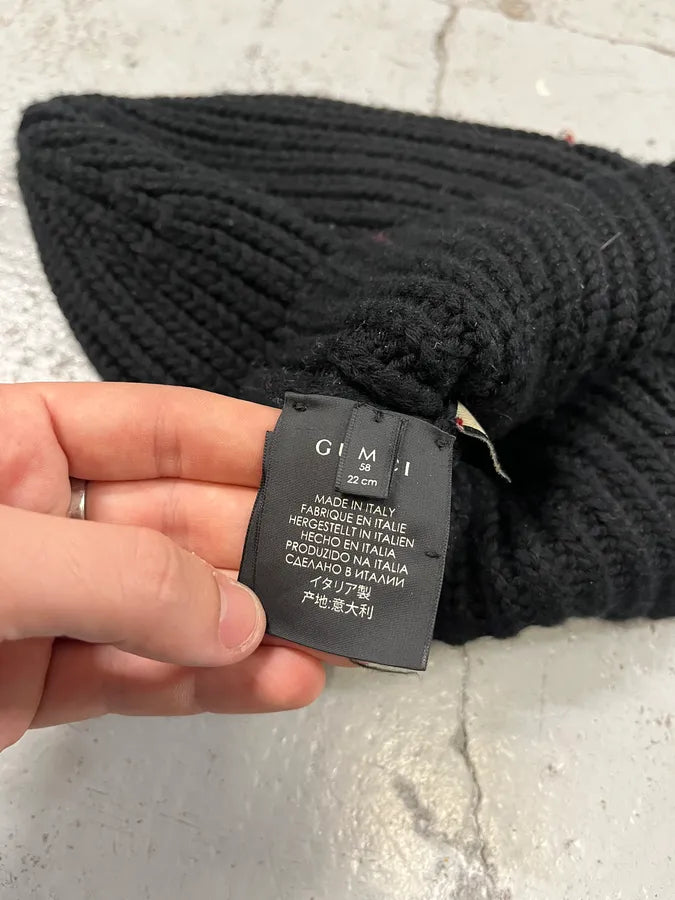 2000s Gucci Black Wolf Beanie uosLNLa 4