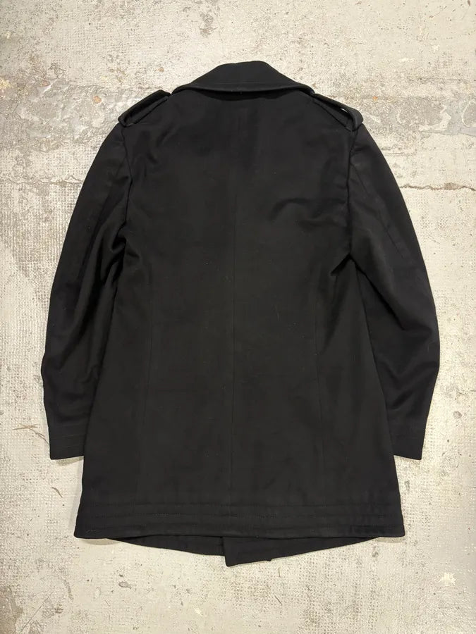 2000s Gucci Black Wool Premium Classy Long Coat itZMODg 3