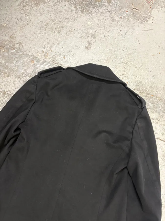 2000s Gucci Black Wool Premium Classy Long Coat itZMODg 4