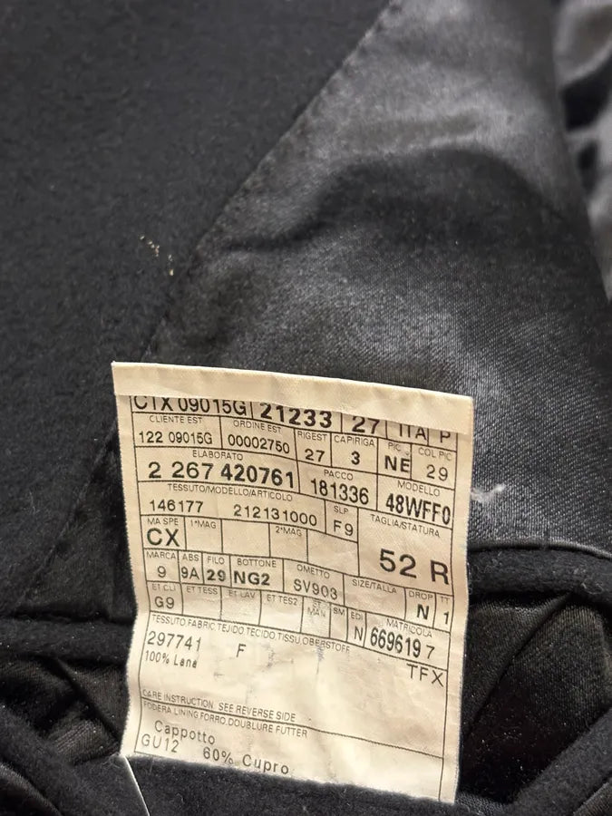 2000s Gucci Black Wool Premium Classy Long Coat itZMODg 8