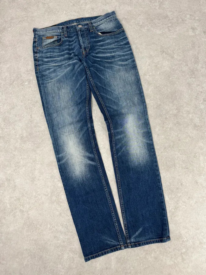 2010s Gucci Blue Faded Slim Denim Jeans by Frida Giannini iBREYiG 4
