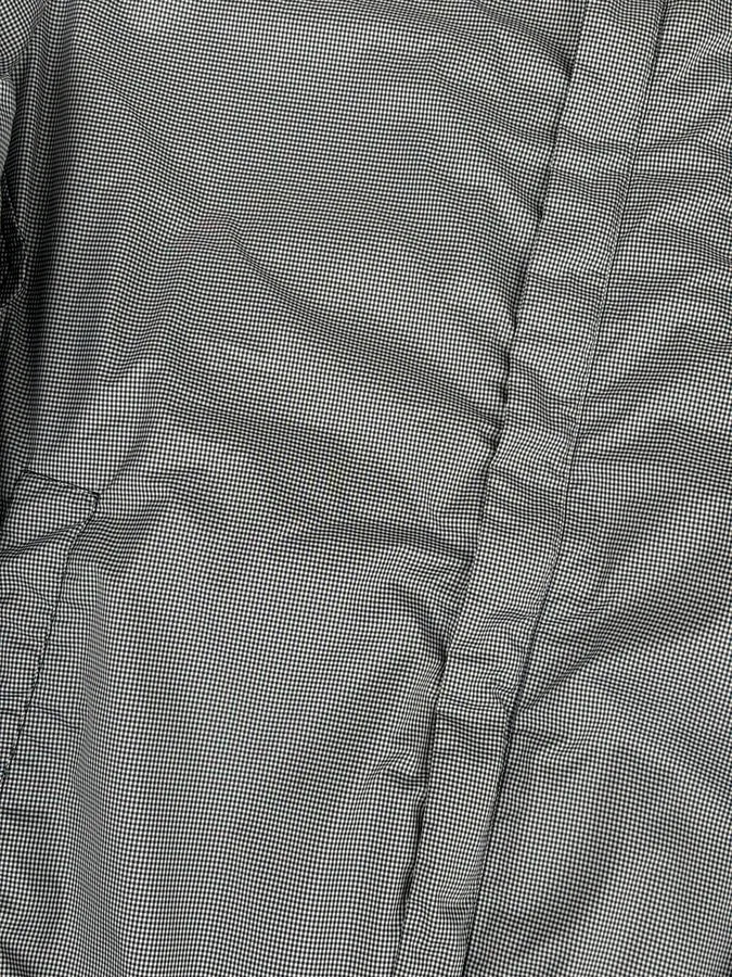 AW2009 Gucci Blue Nylon Checkered Striped Ribbing Bomber Jacket  VoMbQHK 8