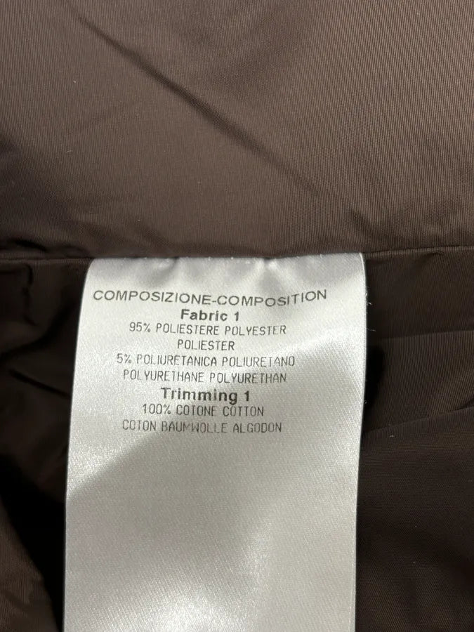 AW2009 Gucci Blue Nylon Checkered Striped Ribbing Bomber Jacket  VoMbQHK 12