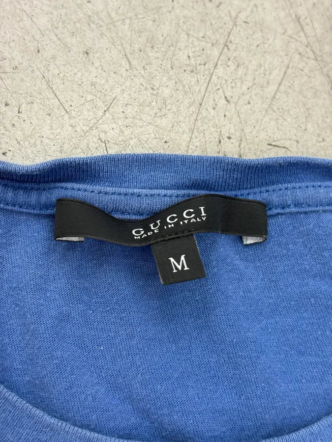 2010s Gucci Blue Rope Logo T-Shirt GQmRjAE 6