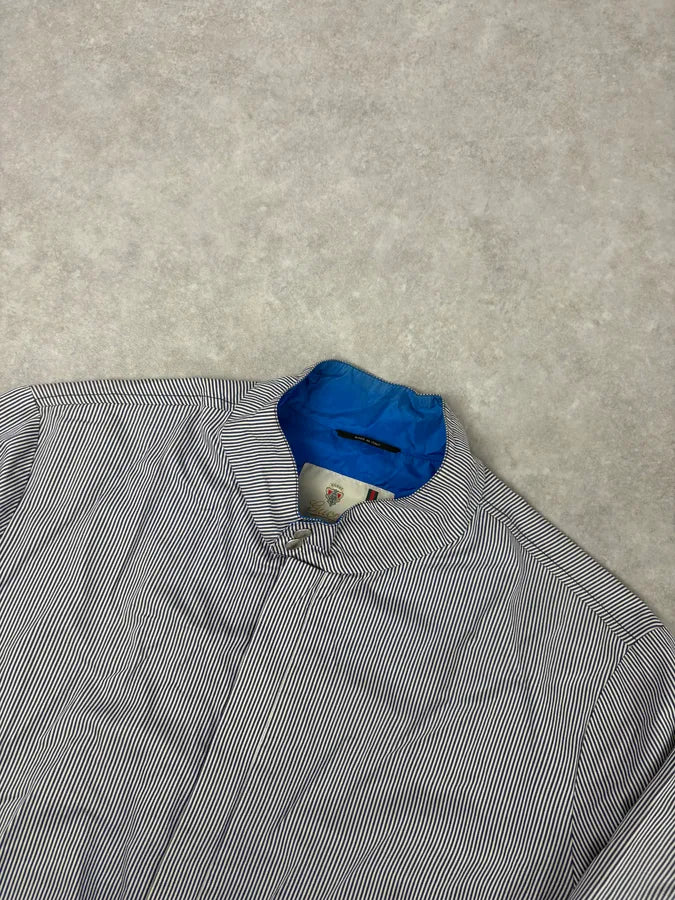 2000s Gucci Blue Striped Light Jacket QAISoMW 3