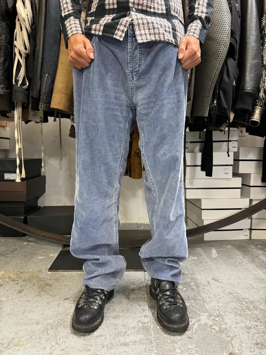 2000s Gucci Blue Velvet Pants oRviOwR 0