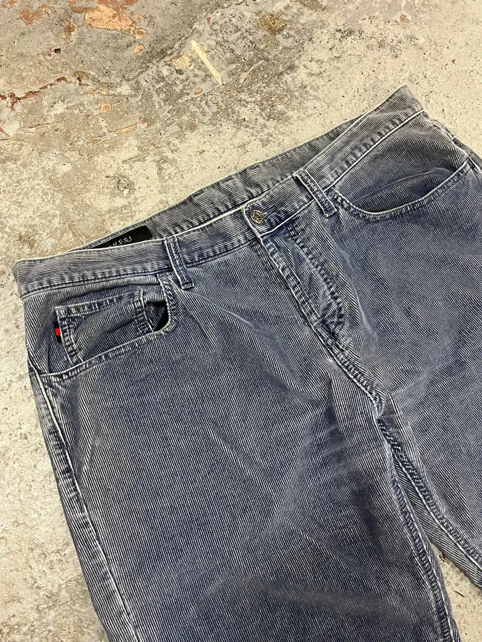 2000s Gucci Blue Velvet Pants oRviOwR 5