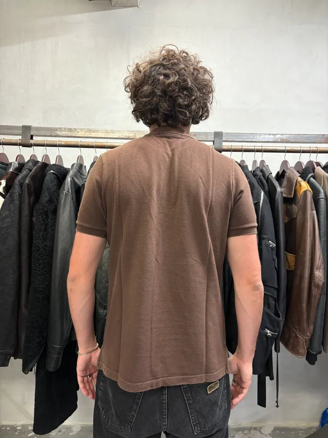 2000s Gucci Brown Archive Polo (S/M) xHWcTWu 2