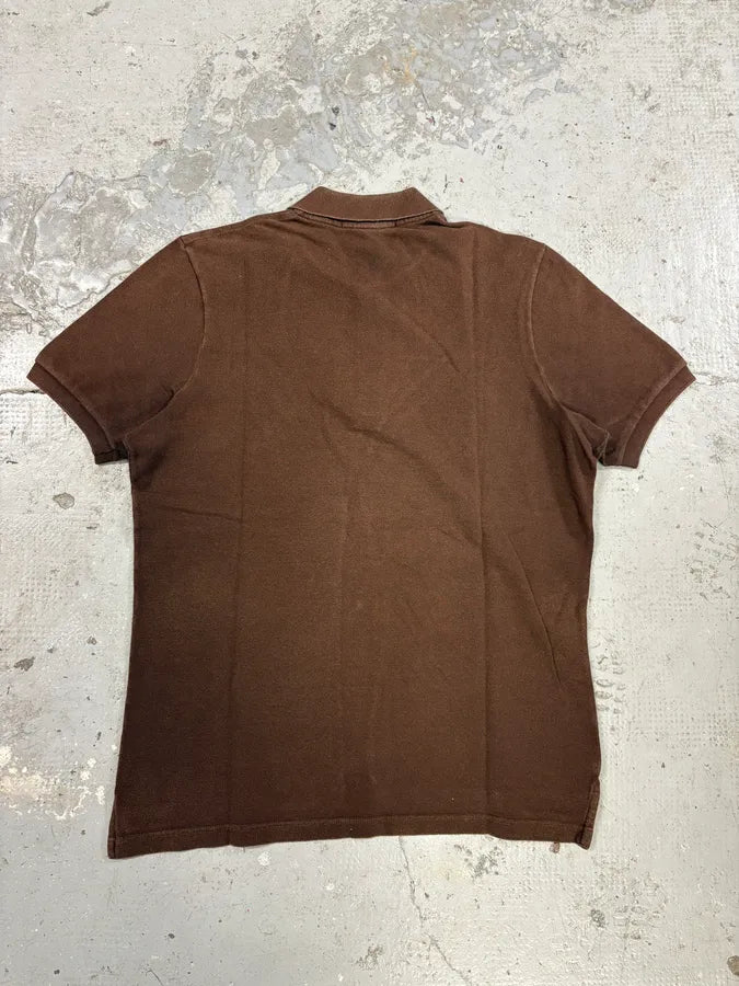2000s Gucci Brown Archive Polo (S/M) xHWcTWu 5