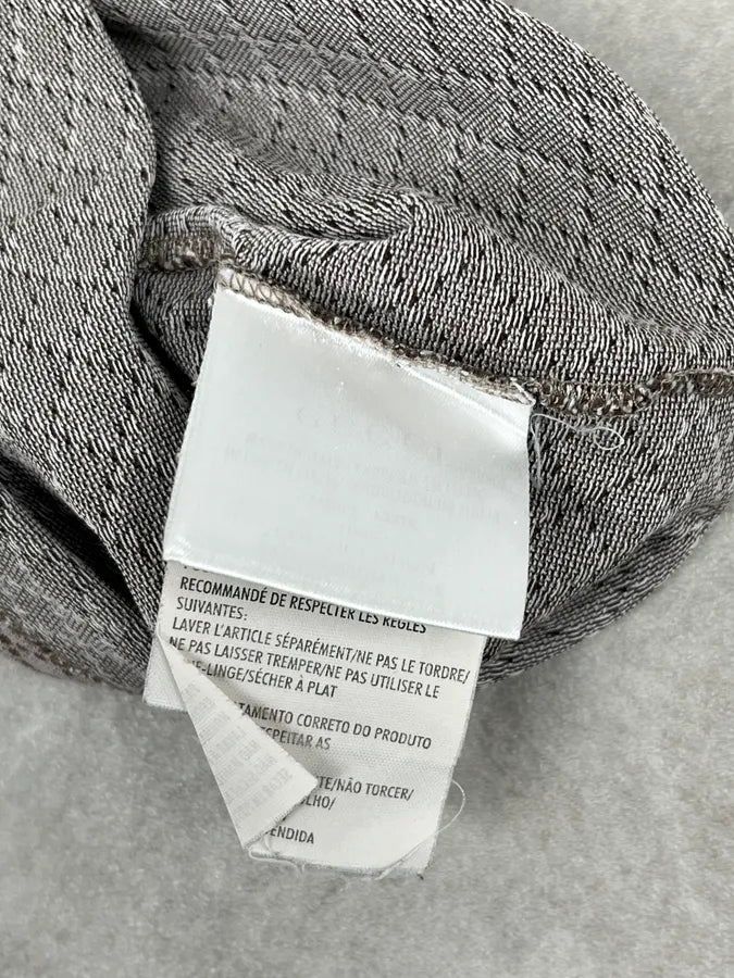 2010s Gucci Brown & White Checkered Polo XHvTFCI 9