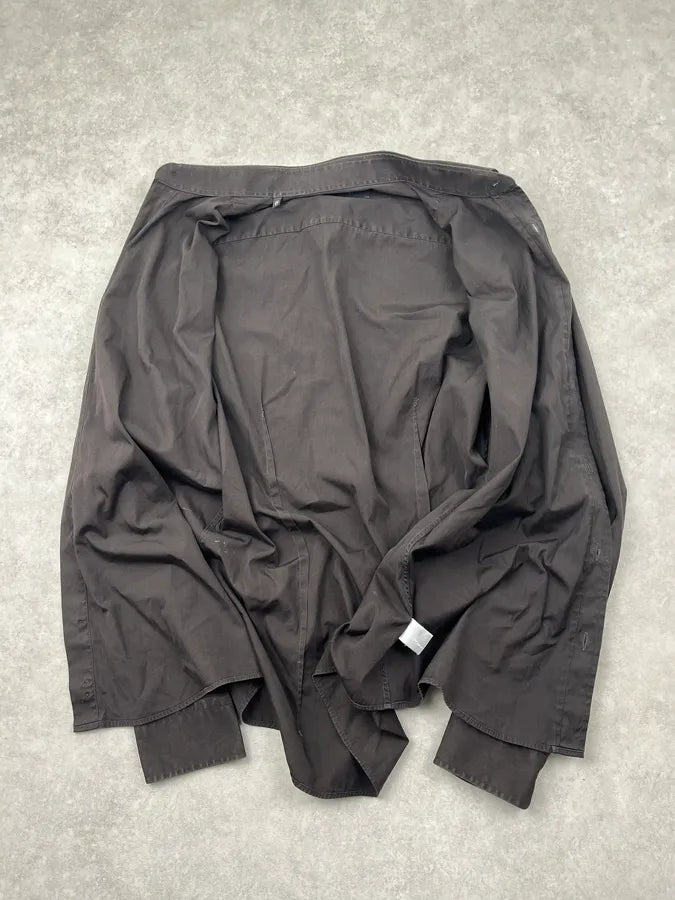 2000s Gucci Brown Classic Shirt PtAVEvL 7