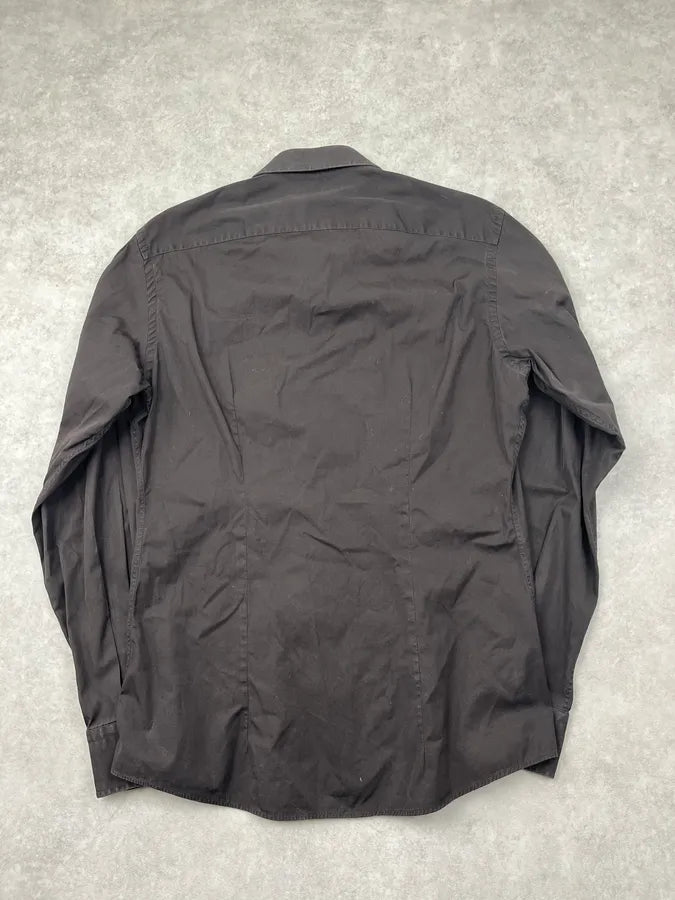 2000s Gucci Brown Classic Shirt PtAVEvL 5
