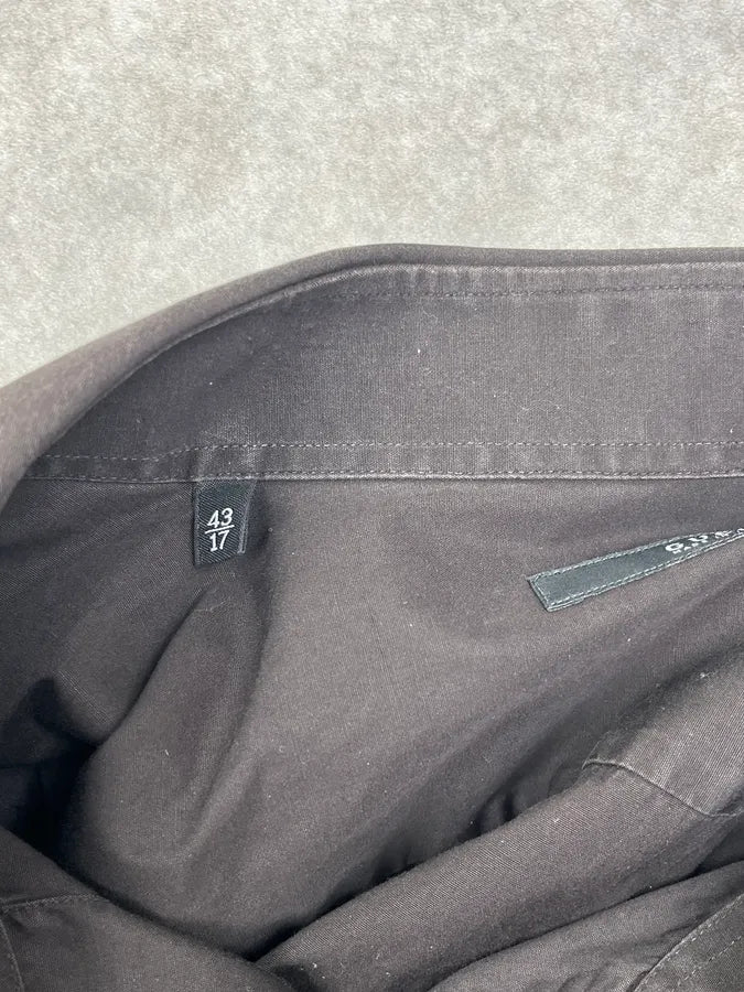2000s Gucci Brown Classic Shirt PtAVEvL 11