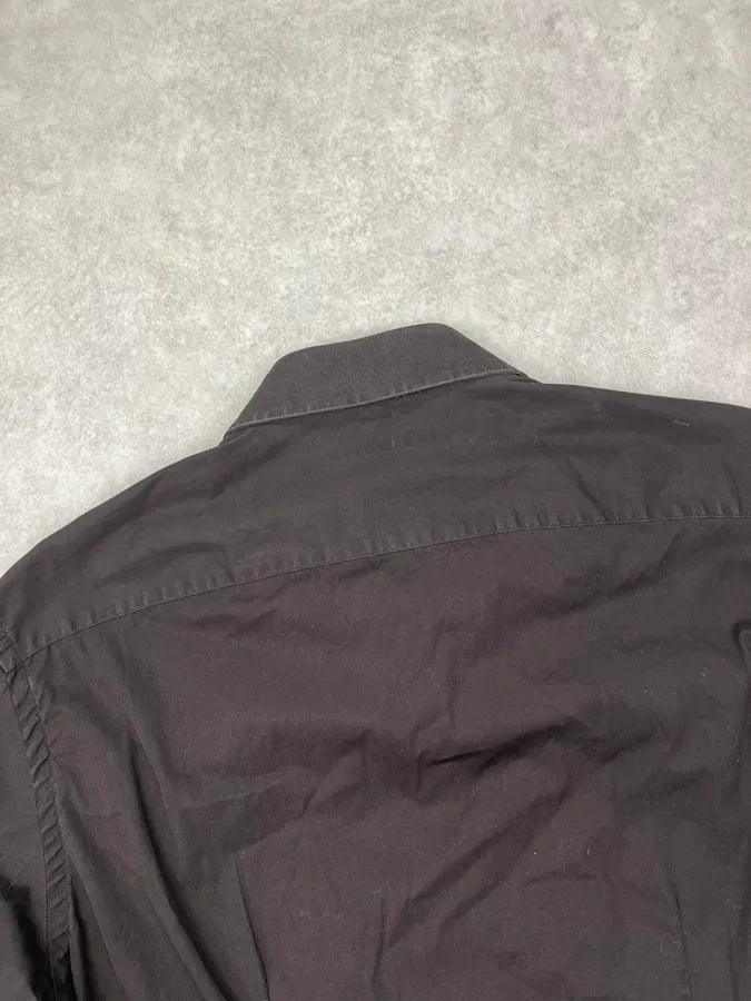 2000s Gucci Brown Classic Shirt PtAVEvL 6
