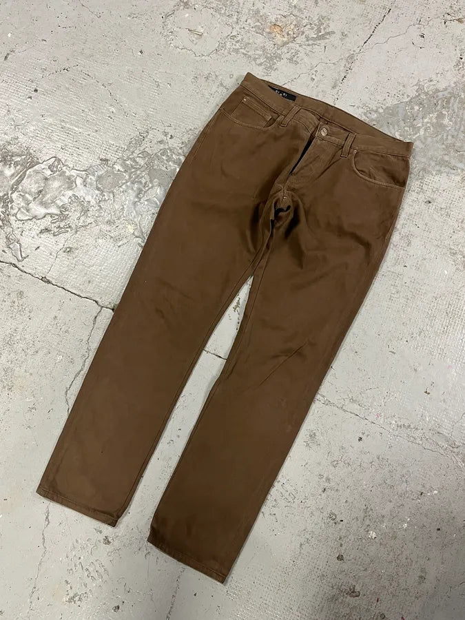 AW2009 Gucci Brown Denim Jeans CGYWnRo 4