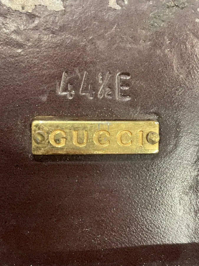 2000s Gucci Brown Leather Ankle Boots (44.5eu/us10.5) wqEHCOg 8