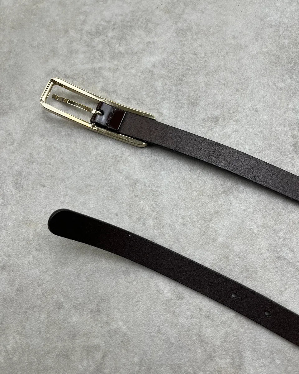 2000s Gucci Brown Leather Belt by Tom Ford zbtExxt 4
