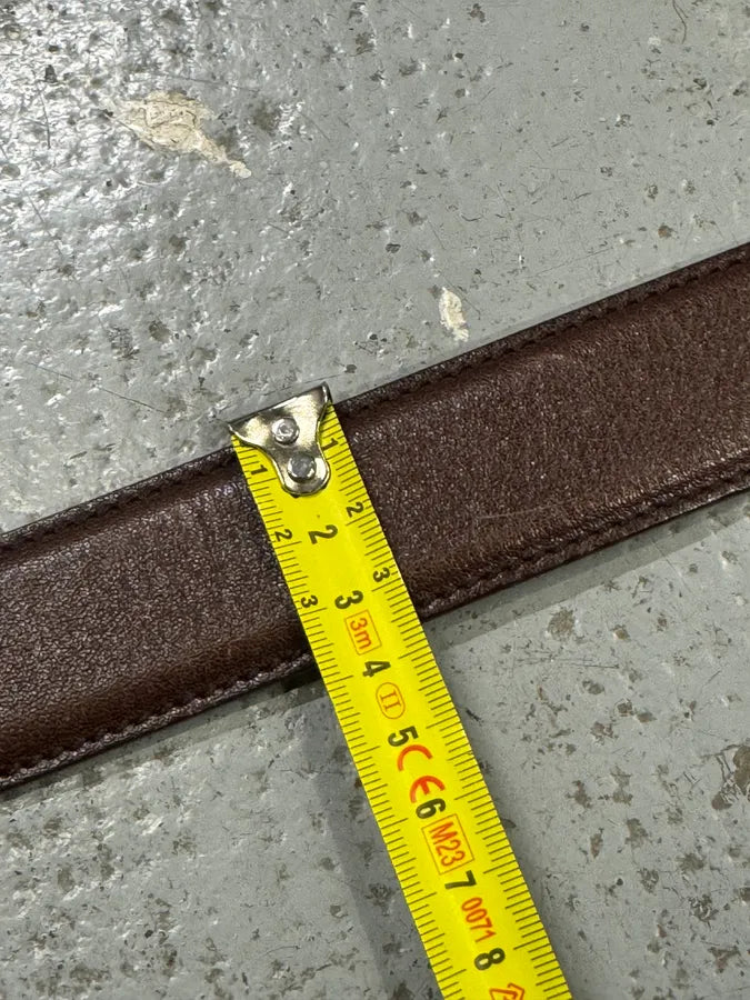 2000s Gucci Brown Leather Belt ckKMUfz 7