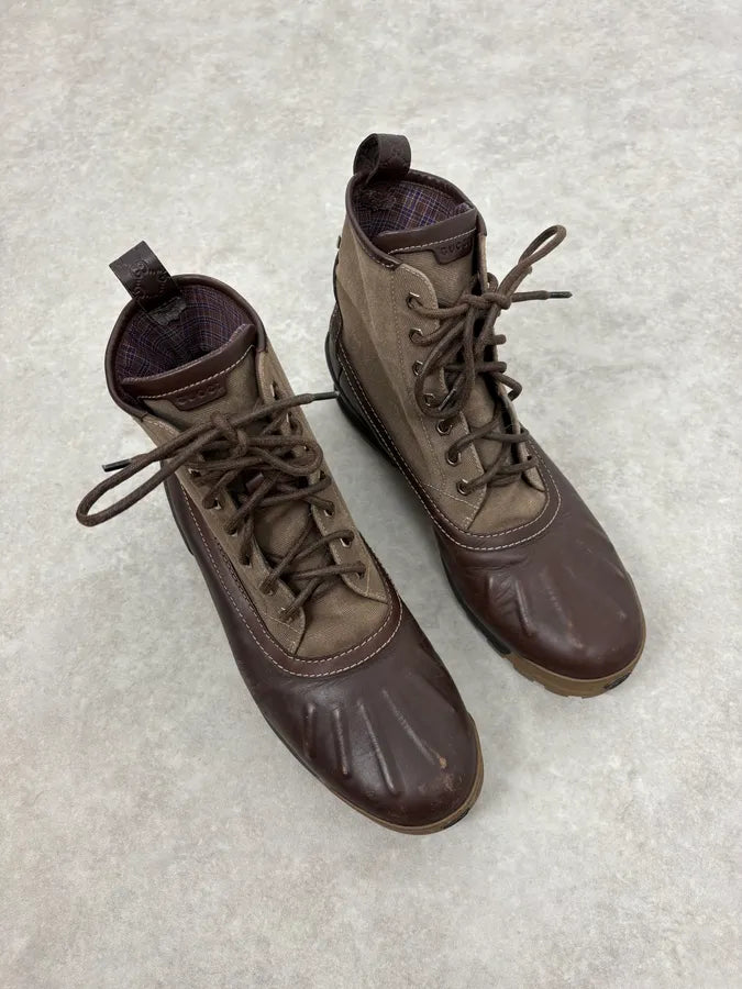 2000s Gucci Brown Ski Boots dfvoVhk 3