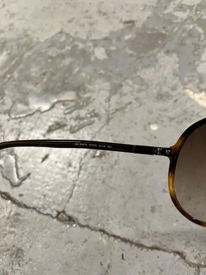 2000s Gucci Brown Sunglasses RmFVSXk 7