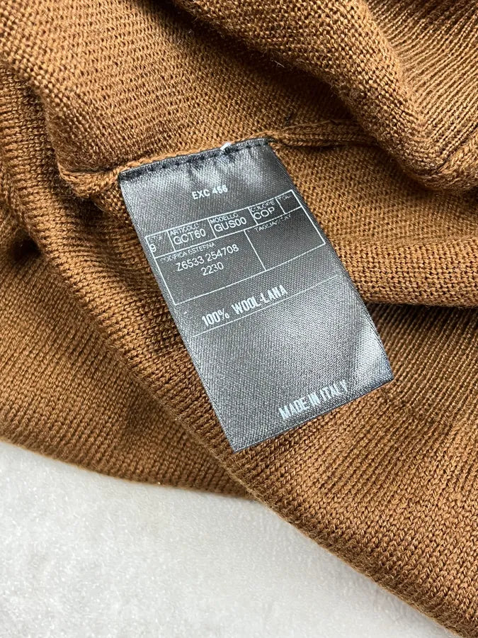 2010s Gucci Brown Wool V-Neck Sweater AyxdhFb 10