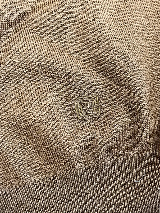 2010s Gucci Brown Wool V-Neck Sweater AyxdhFb 8