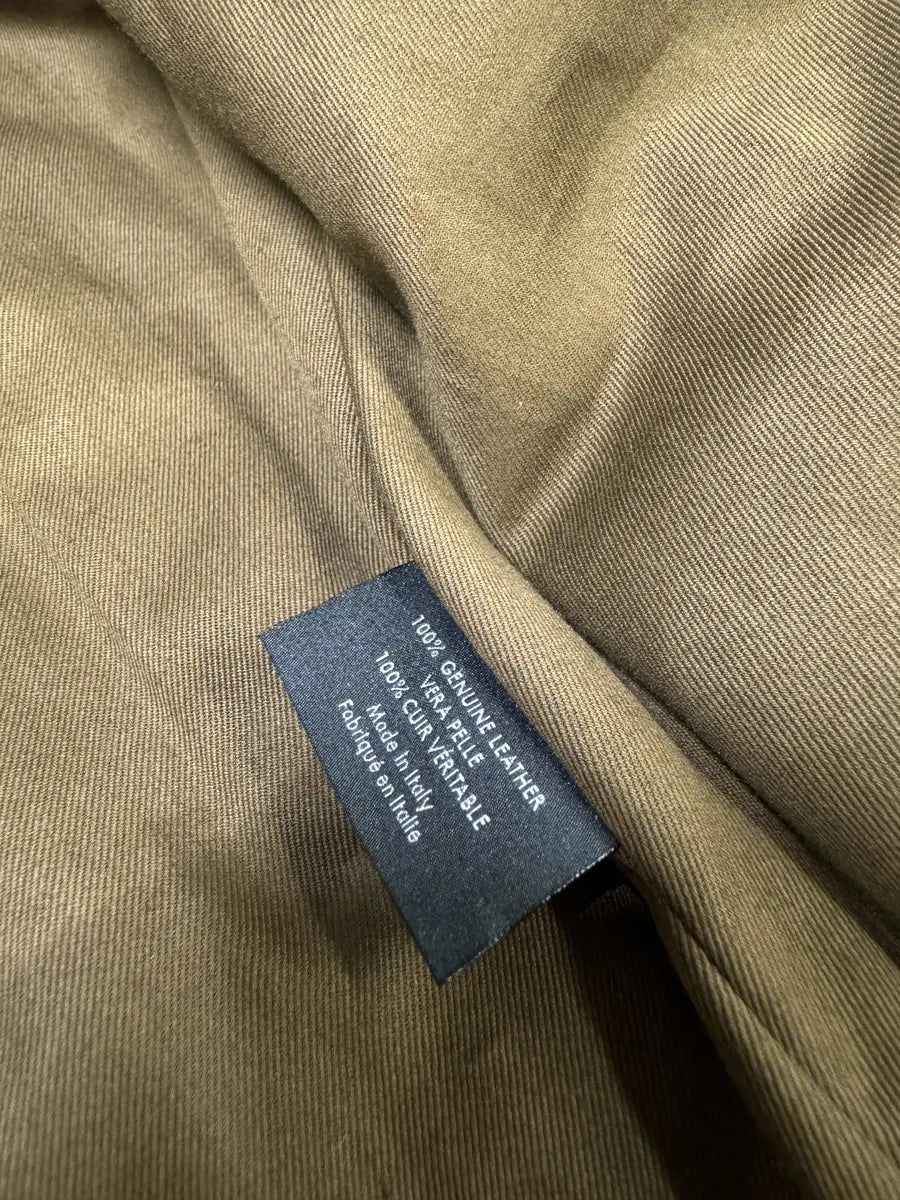 AW2001 Gucci Brown/Camel Italian Leather Jacket by Tom Ford BRNbTMI 7