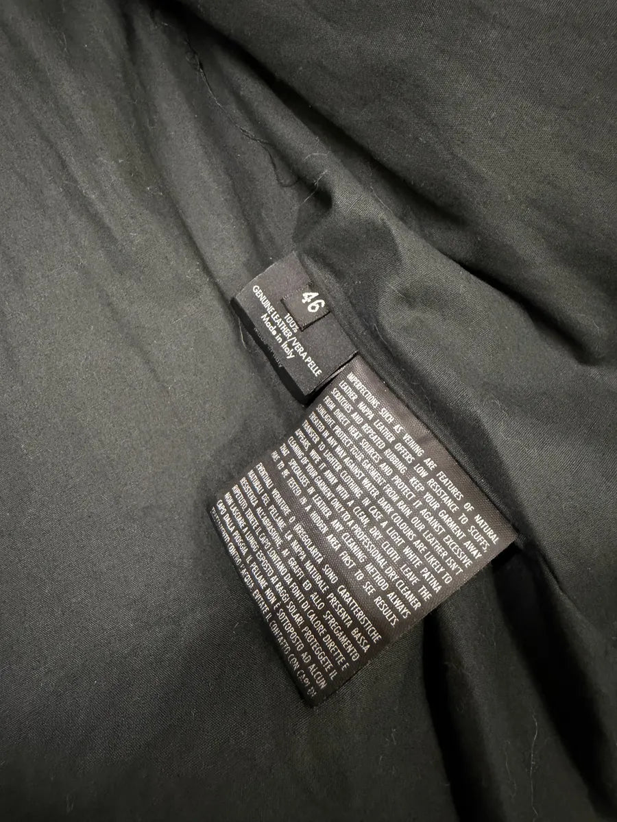 2000s Gucci Brut Avant-Garde Biker Leather Jacket by Tom Ford caPqyyN 11