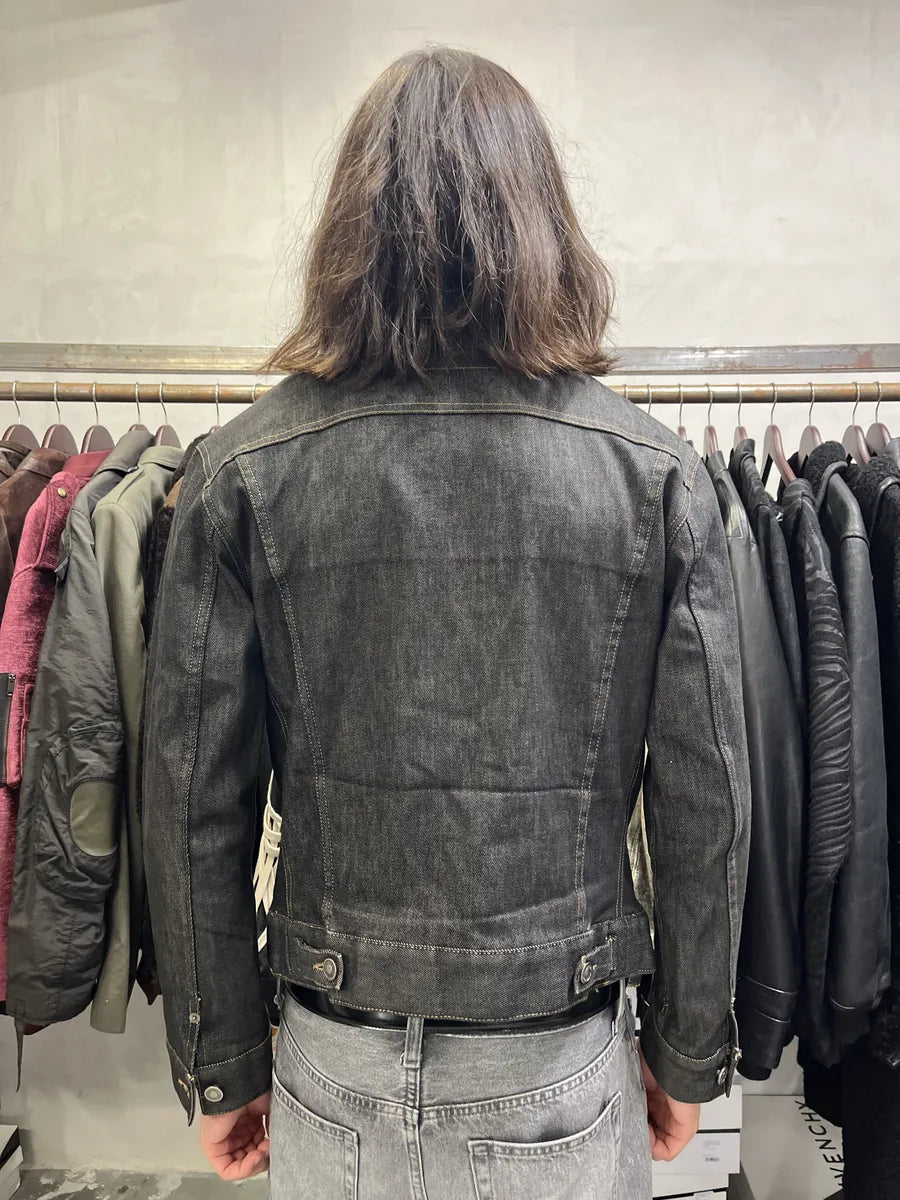 2000s Gucci Brut Structured Trucker Denim Jacket VTXoxgv 3