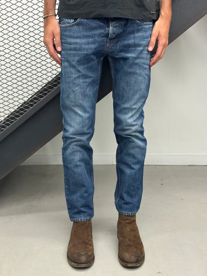 2000s Gucci Classic Blue Denim Jeans CgxOWpy 1