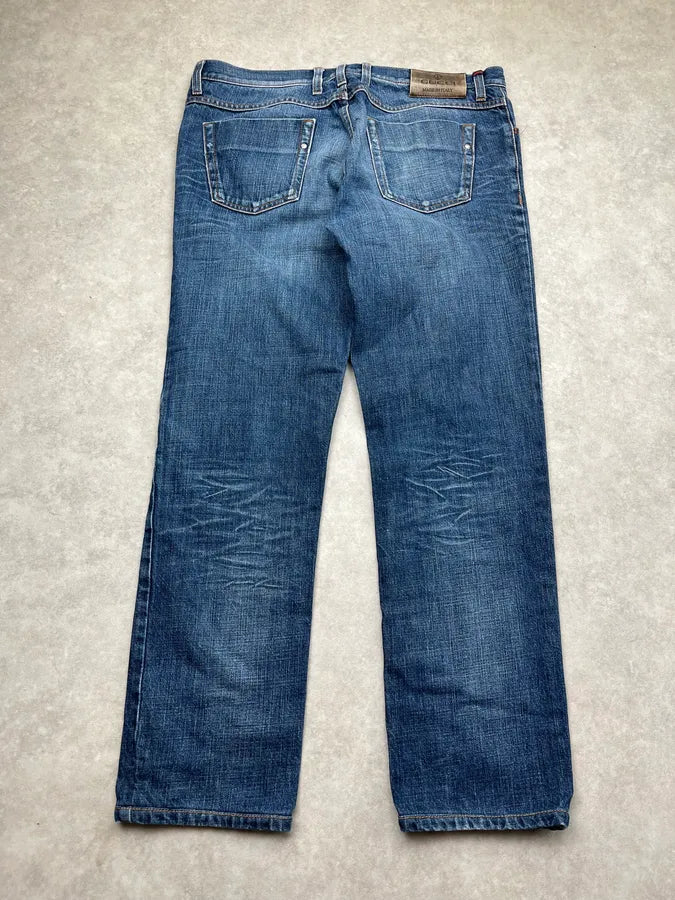 2000s Gucci Classic Blue Denim Jeans CgxOWpy 7