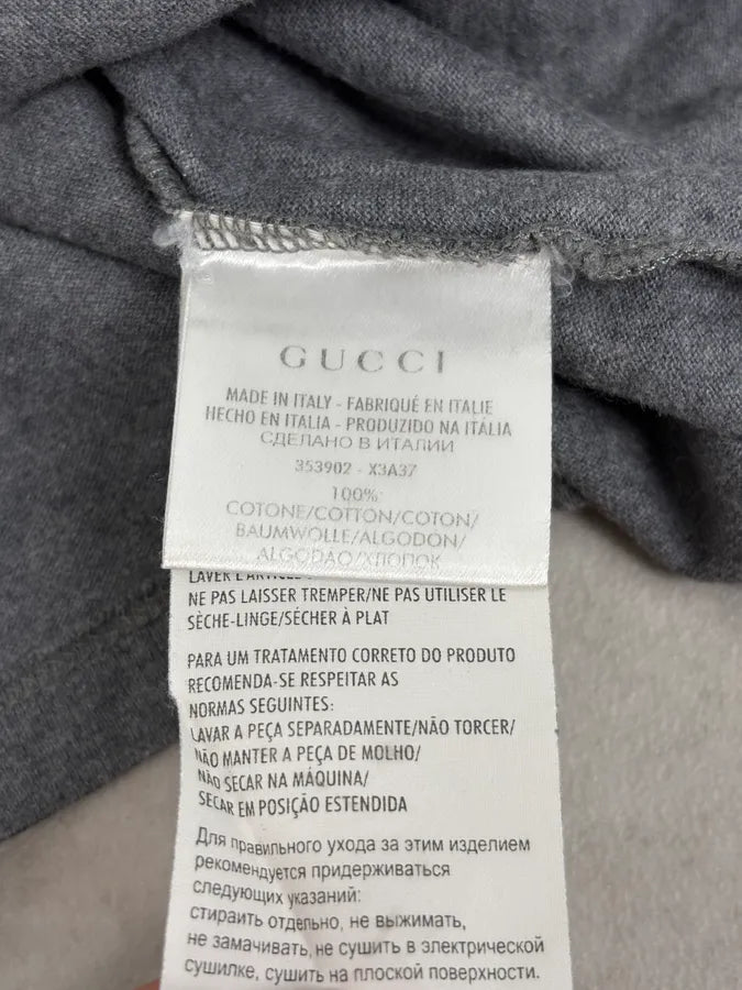 2010s Gucci Classy Signature Grey Polo FycpZlh 10