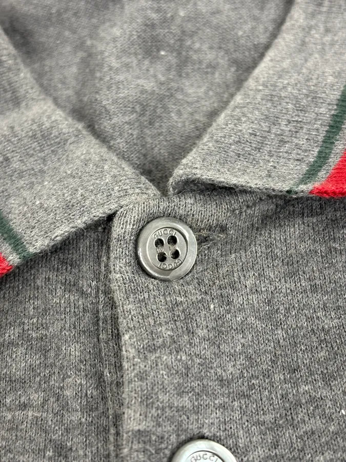 2010s Gucci Classy Signature Grey Polo FycpZlh 7