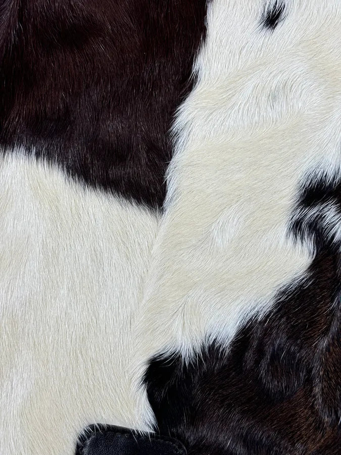 2000s Gucci Creamy Fur Cowhide Effect Shoulder Bag QjrhjAd 8