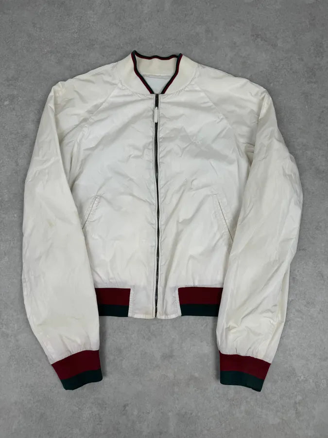 2000s Gucci Creamy White Signature Jacket TTbIJUg 0