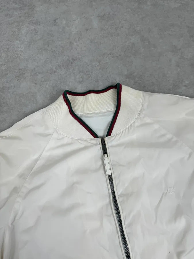 2000s Gucci Creamy White Signature Jacket TTbIJUg 4