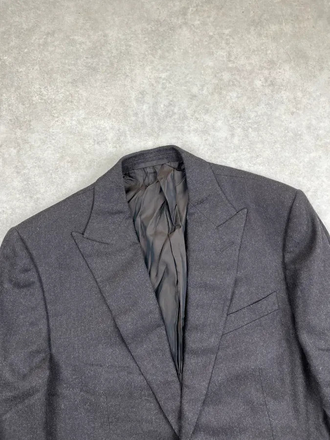 2000s Gucci Dark Brown Wool Blazer Jacket by Tom Ford lZFqvLo 5
