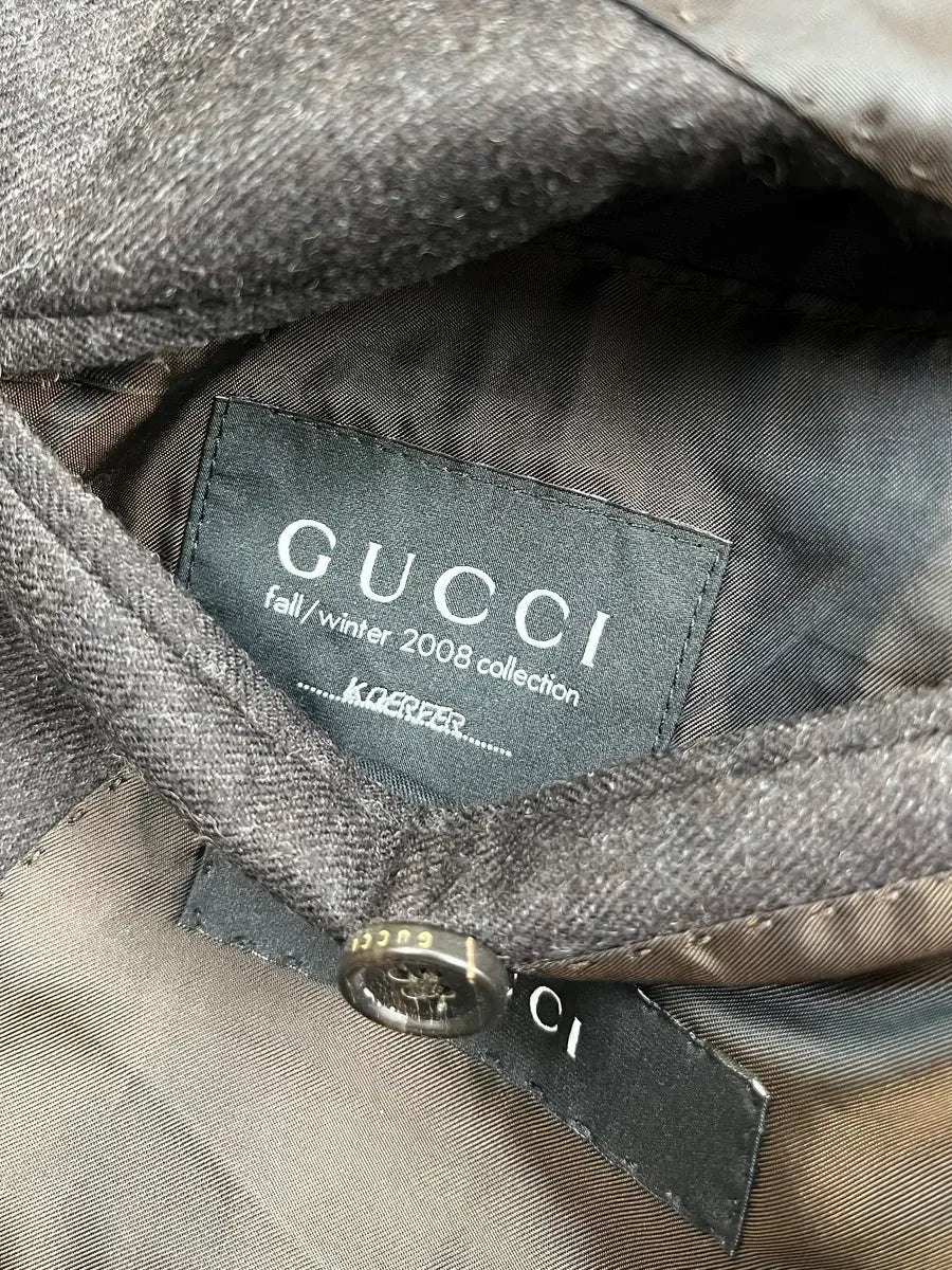 2000s Gucci Dark Brown Wool Blazer Jacket by Tom Ford lZFqvLo 9
